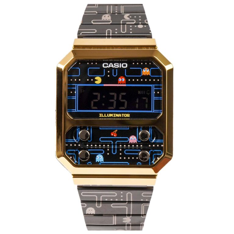 Casio 40.7 × 32.7 mm Unisex A100WEPC-1BDR