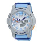 Casio 43.5mm Nữ BGA-185-2ADR - Ảnh 1