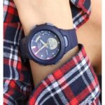 Casio 41.5mm Nữ BSA-B100AC-2ADR - Ảnh 3