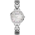Bulova 28mm Nữ 96L203 - Ảnh 1