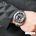 Casio 45.1mm Nam EF-550D-1AVUDF - Ảnh 5