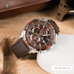 Casio 49.5mm Nam EFR-539L-5AVUDF - Ảnh 4