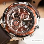 Casio 49.5mm Nam EFR-539L-5AVUDF - Ảnh 5