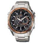 Casio 45.8mm Nam EQS-500DB-1A2DR - Ảnh 1