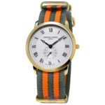 Frederique Constant 37mm Nam FC-235M4S5-GR-ORANGE - Ảnh 1