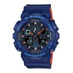 Casio 51mm Nam GA-100L-2ADR - Ảnh 1
