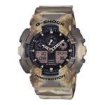 Casio 51mm Nam GA-100MM-5ADR - Ảnh 1