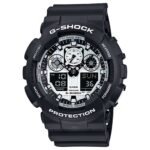 Casio 51mm Nam GD-100BW-1ADR - Ảnh 1