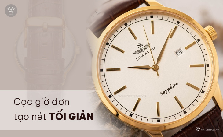 SRWatch SG3008.4602CV cọc giờ đơn