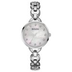 Bulova 28mm Nữ 96L204 - Ảnh 1