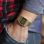 Casio 39.6 x 33.3 mm Unisex DB-380G-1DF - Ảnh 2