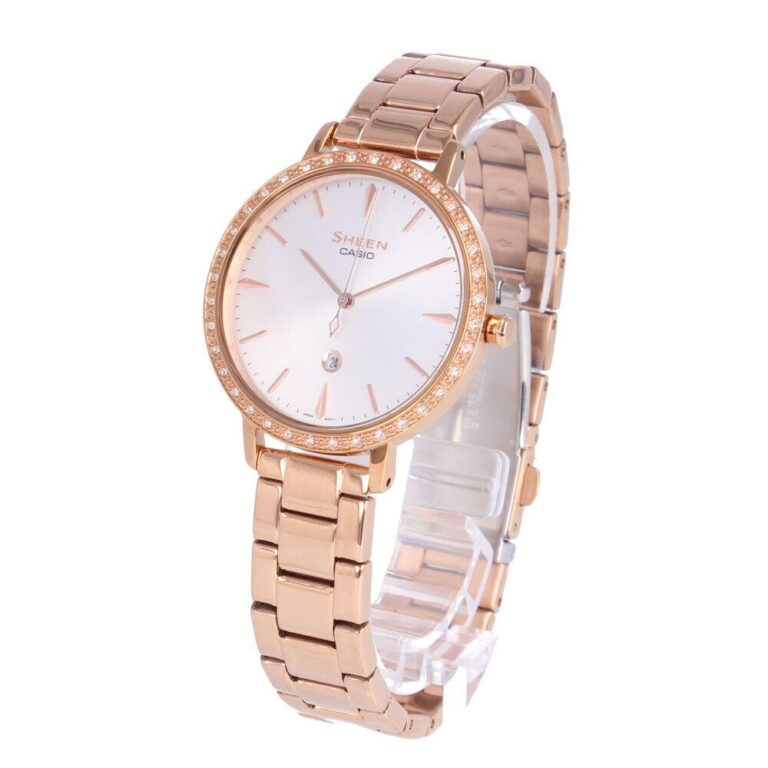 Casio 34mm Nữ SHE-4535YPG-7AUDF