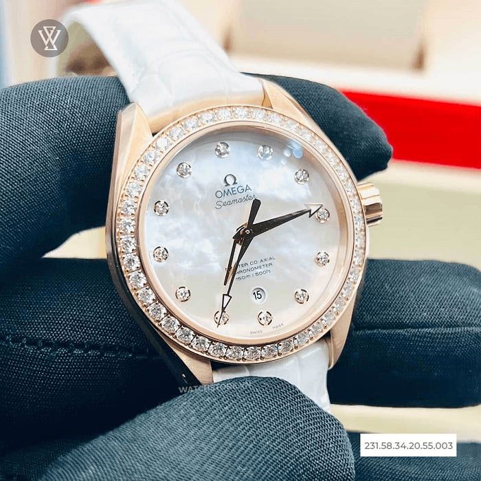 Đồng hồ omega nữ chính hãng - Ảnh 6