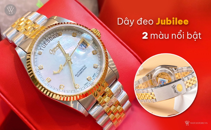 Ogival OG30328GSK-T dây Jubilee 2 màu