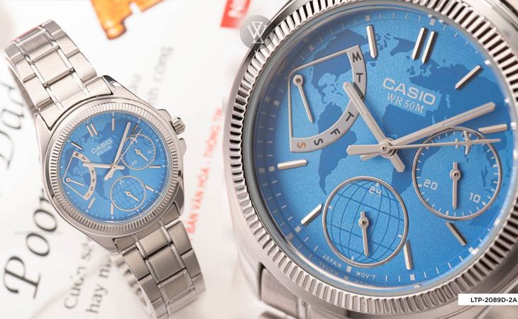 Đồng hồ casio 6 kim - Ảnh 6