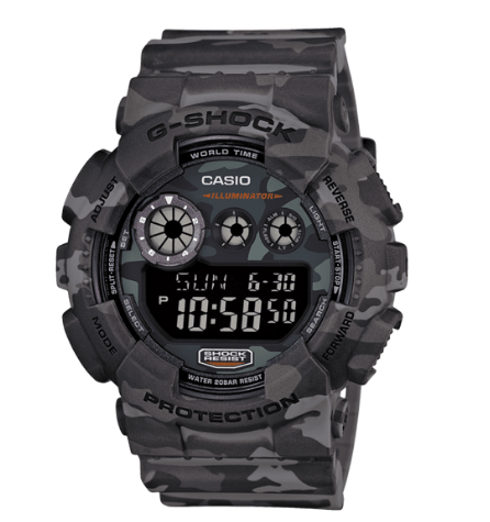 Casio 52mm Nam GD-120CM-8DR