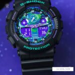 Casio 51mm Nam GA-100BL-1ADR - Ảnh 4