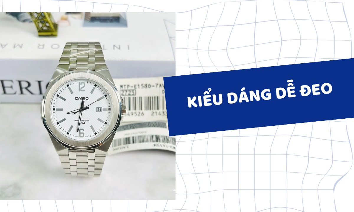 kiểu dáng dễ đeo