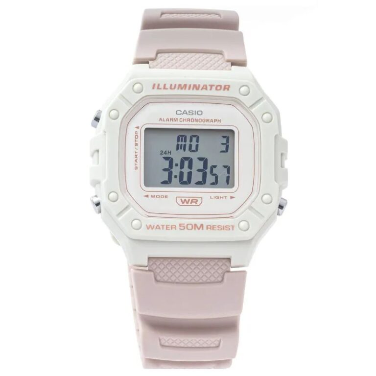 Casio 44.4 × 43.2 mm Nữ W-218HC-4A2VDF