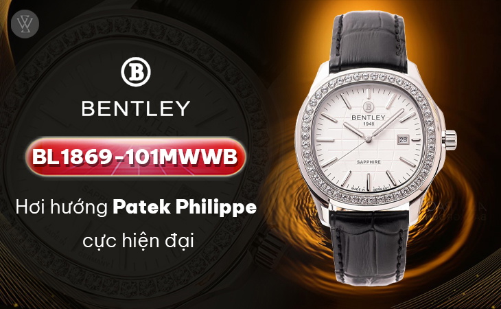 Bentley BL1869-101MWWB hơi hướng Patek Philippe