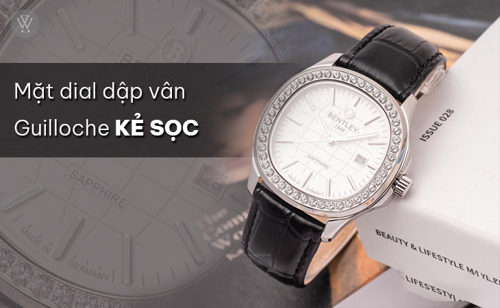 Bentley BL1869-101MWWB vân Guilloche