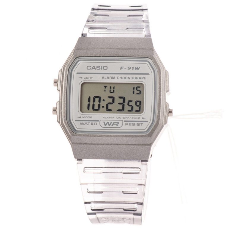 Casio 38.2 × 35.2 mm Unisex F-91WS-8HDF
