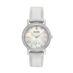 Bulova 32mm Nữ 96L245 - Ảnh 1