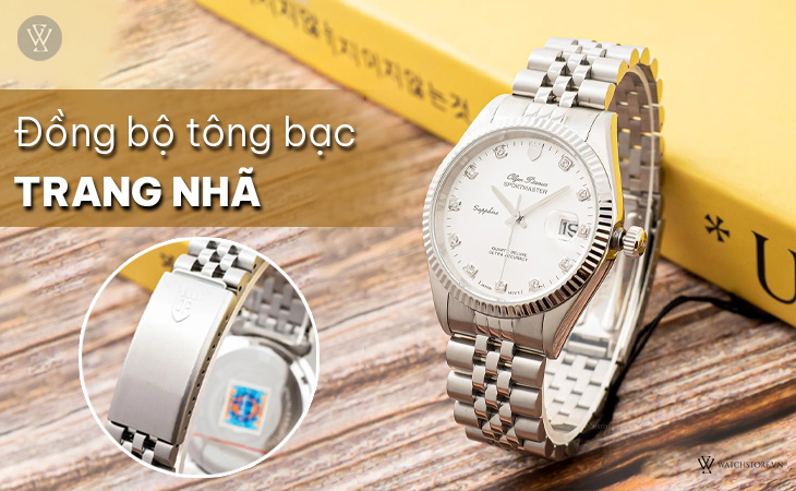 Olym Pianus OP89322GS-T tông bạc trang nhã