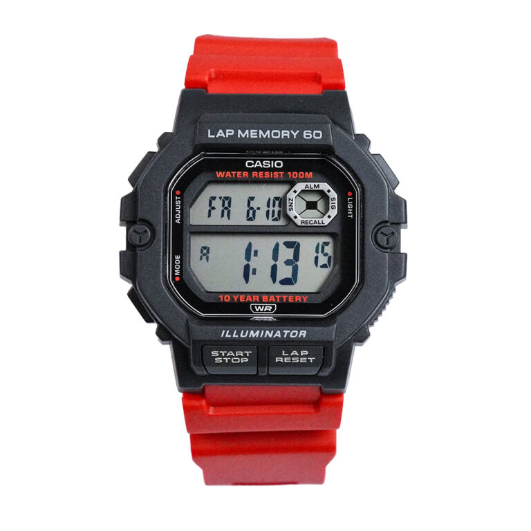 Casio 47.2 × 44.5 mm Nam WS-1400H-4AVDF