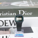 Casio 38.2 × 35.2 mm Nam F-91W-3DG - Ảnh 4