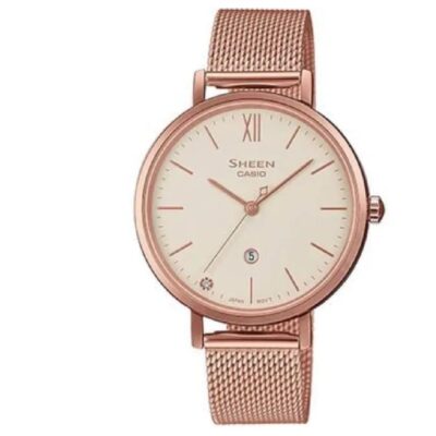 Ảnh sản phẩm Casio 34mm Nữ SHE-4539CGM-4AUDF
