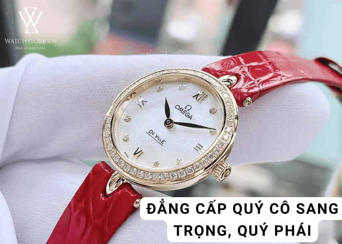 Đồng hồ omega nữ chính hãng - Ảnh 2