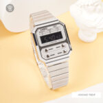 Casio 40.7 × 32.7 mm Nam A100WE-7BDF - Ảnh 2