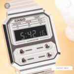 Casio 40.7 × 32.7 mm Nam A100WE-7BDF - Ảnh 4