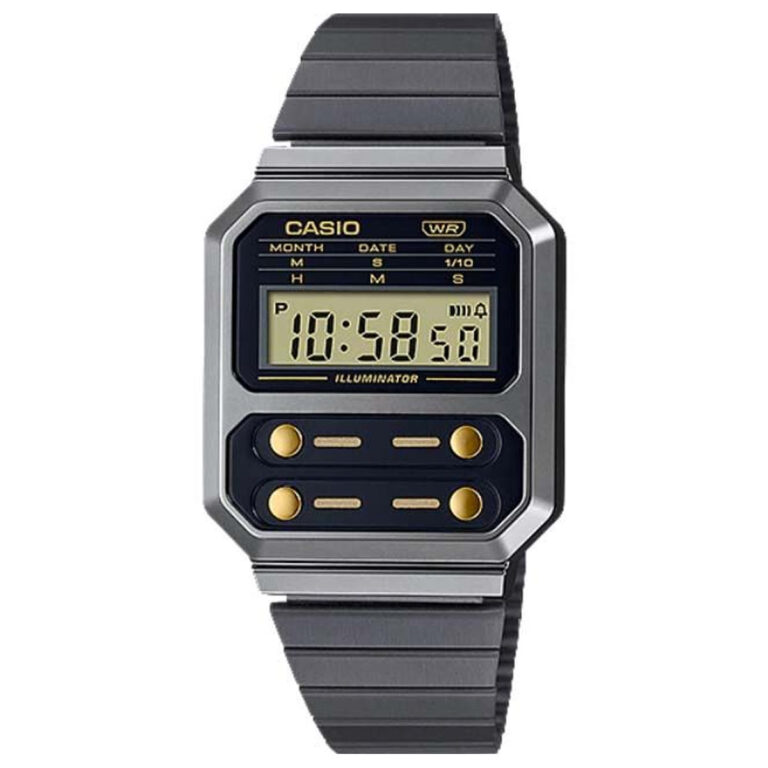 Casio 40.7 × 32.7 mm Nam A100WEGG-1A2DF