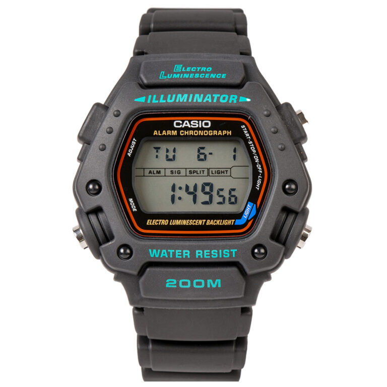 Casio 50.6 × 46.8 mm Nam DW-290-1VHDF