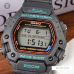 Casio 50.6 × 46.8 mm Nam DW-290-1VHDF - Ảnh 9