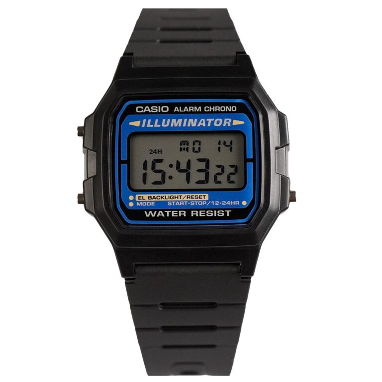 Casio 39 × 35.4 mm Nam F-105W-1ADF