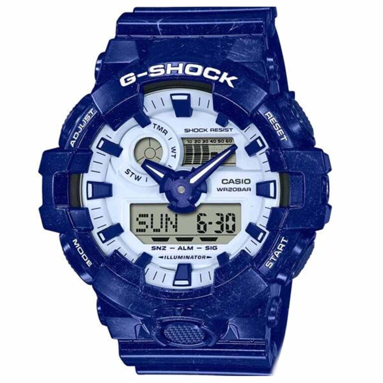 Casio 53.4mm Nam GA-700BWP-2ADR
