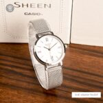 Casio 28mm Nữ SHE-4540M-7AUDF - Ảnh 2