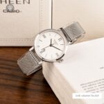 Casio 28mm Nữ SHE-4540M-7AUDF - Ảnh 3