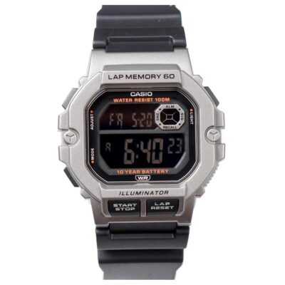 Casio 47.2 × 44.5 mm Nam WS-1400H-1BVDF