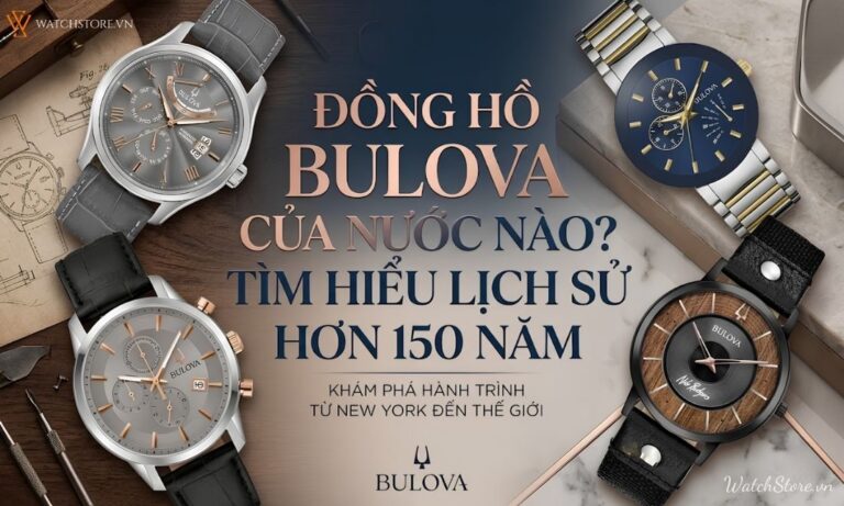 Đồng hồ Bulova của nước nào? Tìm hiểu lịch sử hơn 150 năm