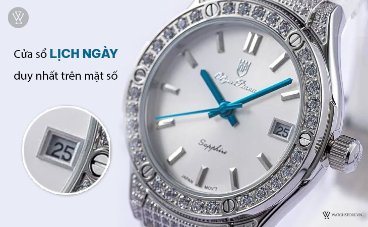 Có cả lịch ngày hiển thị trên mặt số 