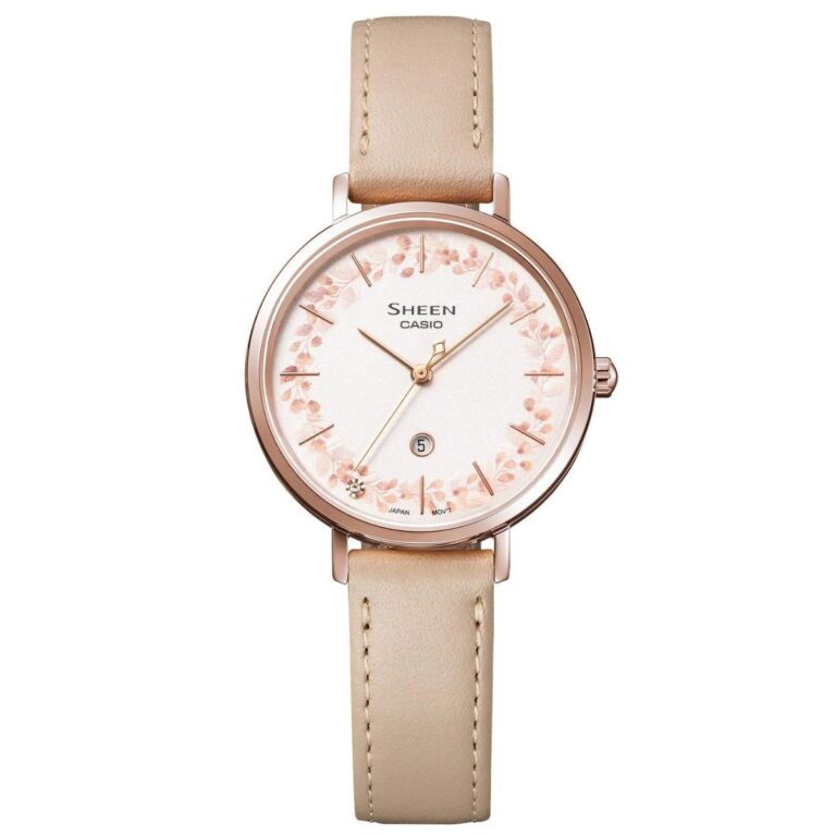 Casio 34mm Nữ SHE-4539FPL-7AUDF