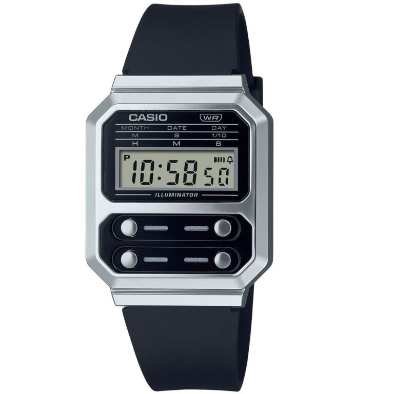Casio 40.7 × 32.7 mm Unisex A100WEF-1ADF