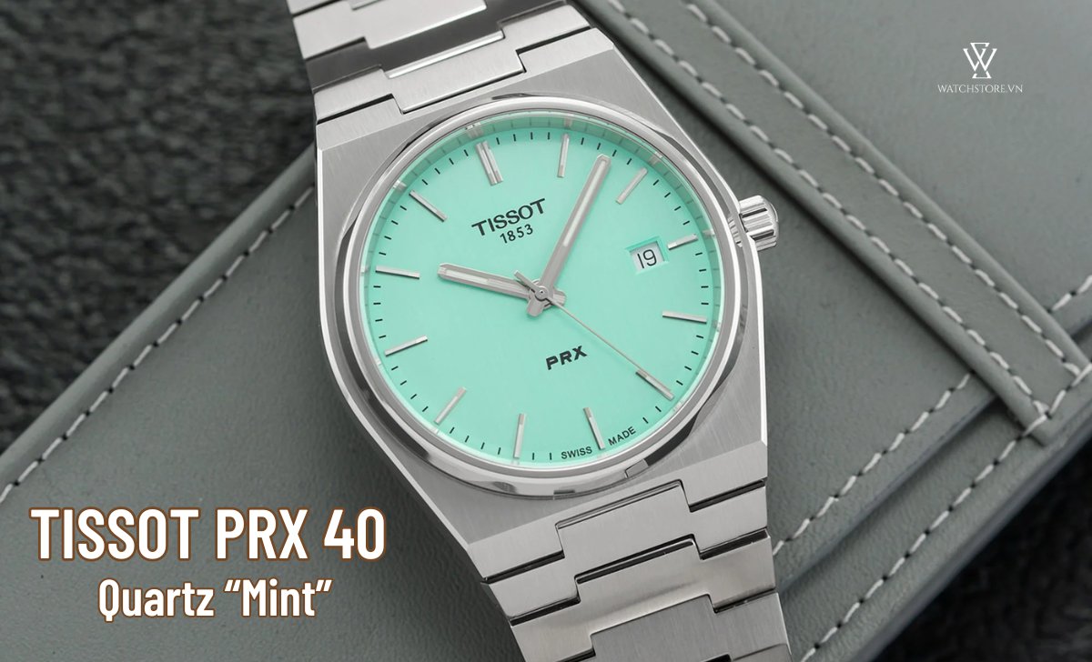 Tissot PRX 40 Quartz “Mint”