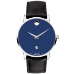 Movado 40mm Nam 0607565 - Ảnh 1