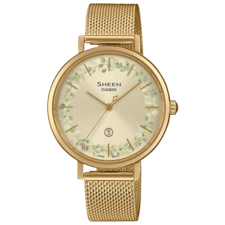 Casio 34mm Nữ SHE-4539FGM-9AUDF