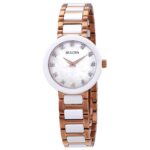 Bulova 28mm Nữ 98P160 - Ảnh 1